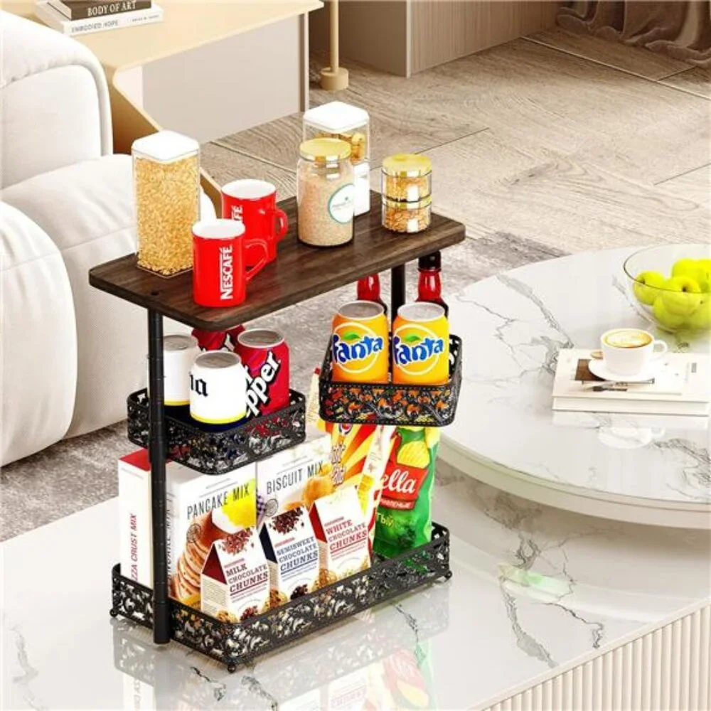 3 Tier Storage Organizer Countertop,Bathroom Sink Organizer Countertop with Two